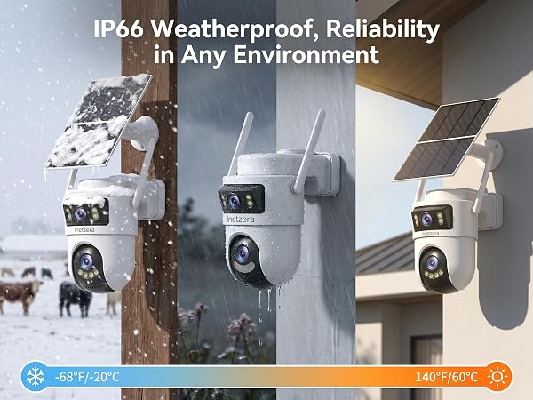 solar cameras outdoor waterproof