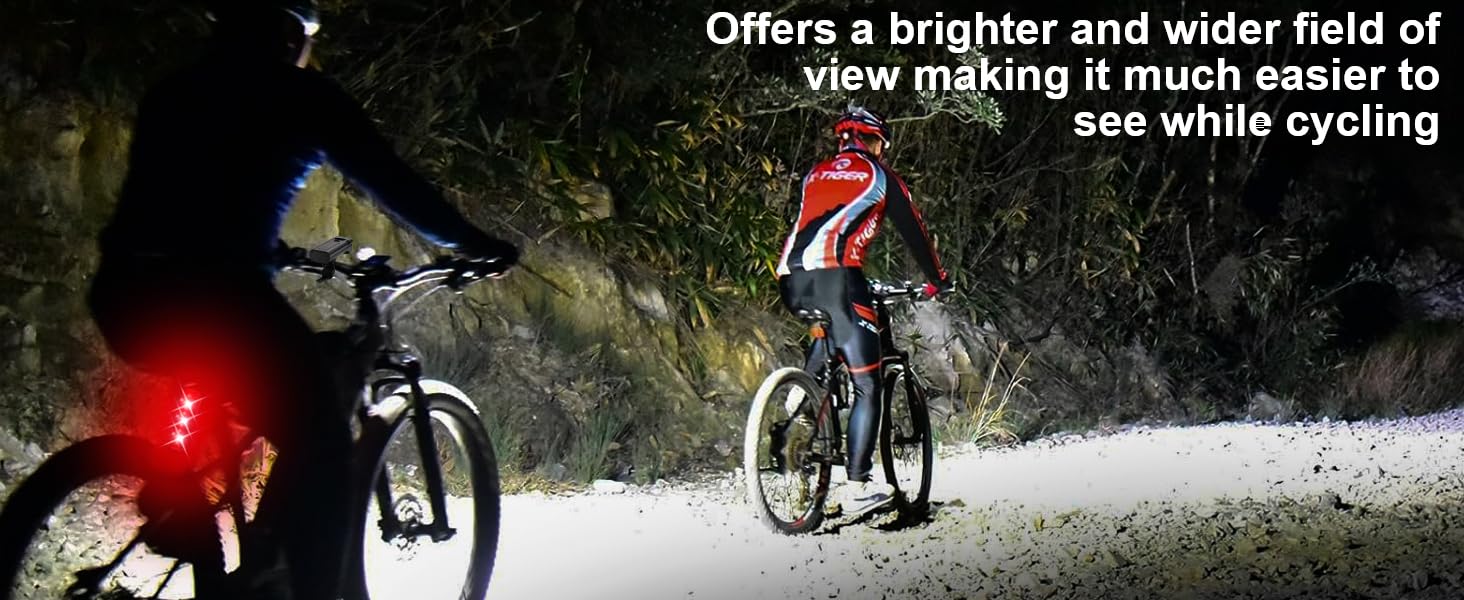 bicycle headlight rechargeable