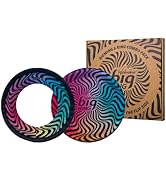 Waboba BigWing & BigRing Frisbee Combo Pack, Fabric Frisbee 2 Pack for Kids & Adults, Soft Catch ...