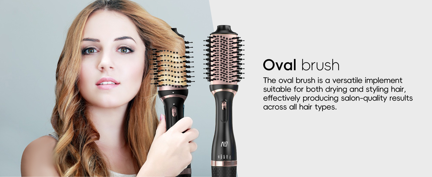 Oval Brush-salon-quality results