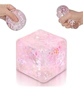 Puffwize Ice Cube Squishy Toy, Sensory Fidget Toys for Stress and Anxiety Relief, Slow Rise Squis...