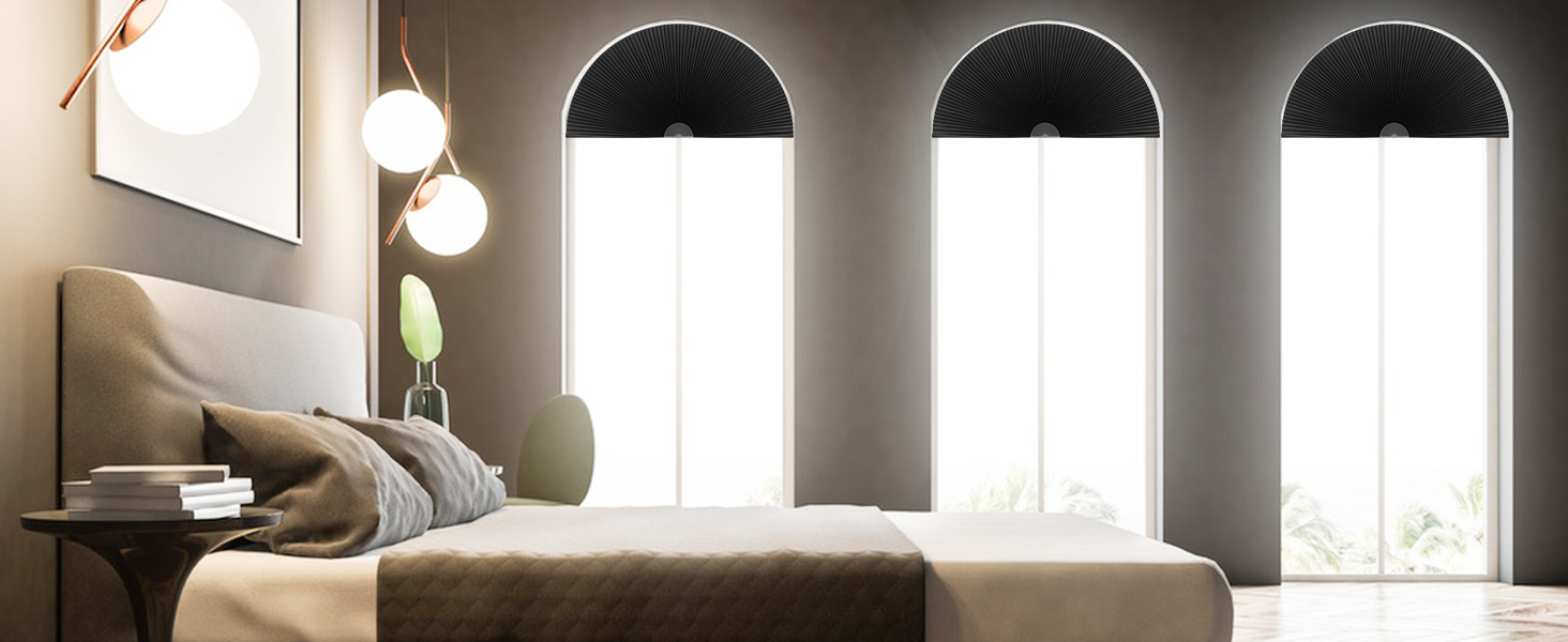 Arch Window Shade Blackout Cellular Shades