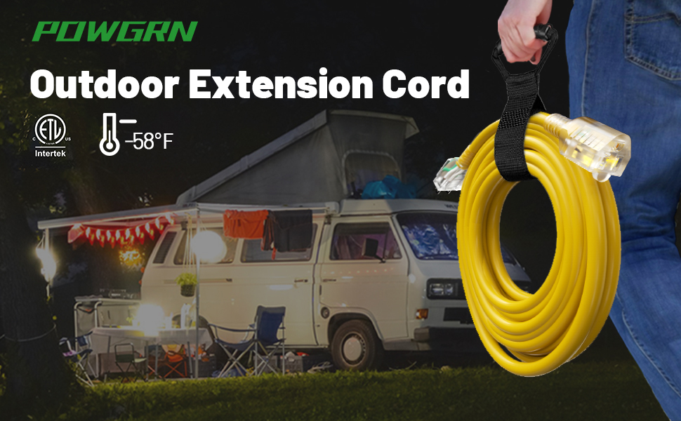 outdoor extension cord