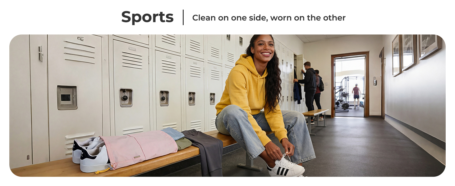 Separate shoe bag
