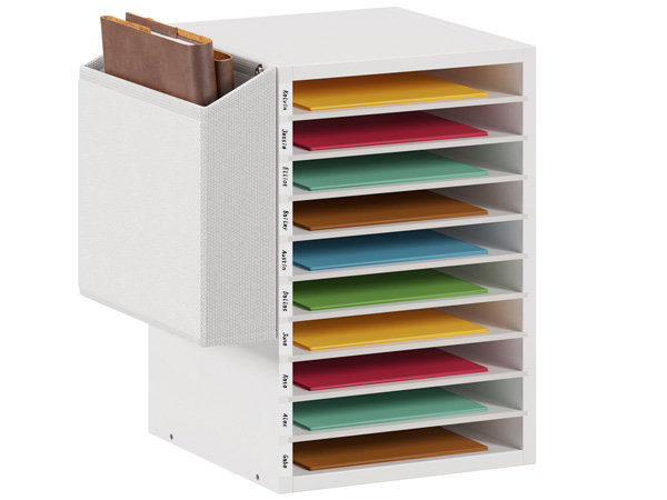 10 tier paper organizer