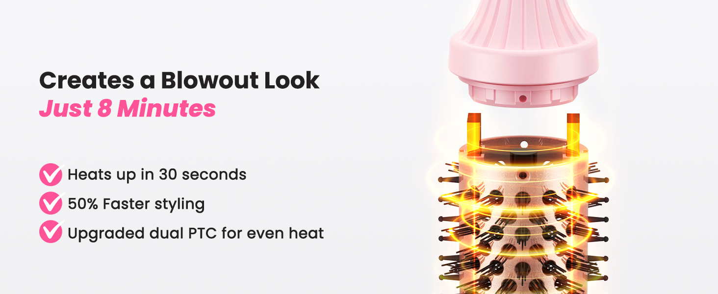 thermal brush