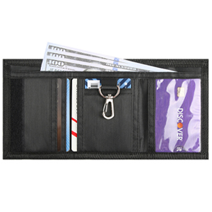 Kids Wallet for Boys Girls Teens Trifold, Canvas Toddler Wallet for Boys,