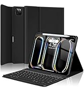 TQQ for iPad Pro 11-inch (M4) 2024 Case with Keyboard, Keyboard Case for iPad Pro 11-inch (M4), D...