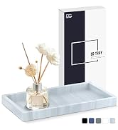 Bathroom Vanity Tray,Thick Original Silicone Soap Dispenser Tray,EGWON Shatterproof Toilet Tank T...