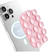 smofish Magnetic Suction Phone Holder for MagSafe, Anti-Slip Hands-Free Phone Holder, Compatible ...