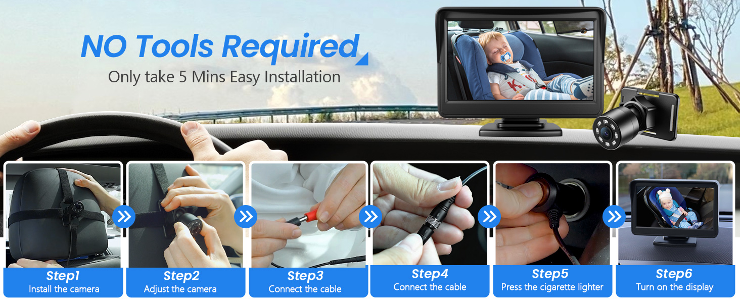 5Mins Easy Installation