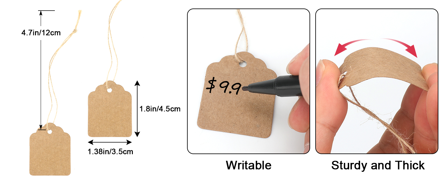Premium Kraft Paper Hangtags