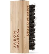 Jason Markk Ultra Delicate Shoe & Hat Cleaning Brush, Soft Bristles, Bamboo Wood