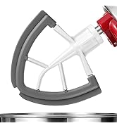 Flex Edge Beater For Kitchenaid Mixer Accessory,Kitchen Aid Attachments For Mixer,Fits Tilt-Head ...