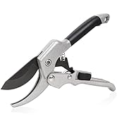 Garden Pruning Shears, Handheld Coated Stainless Steel Blades Scissors Garden Tool, for Cutting R...