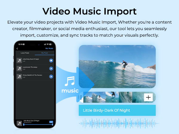 Video Music Import