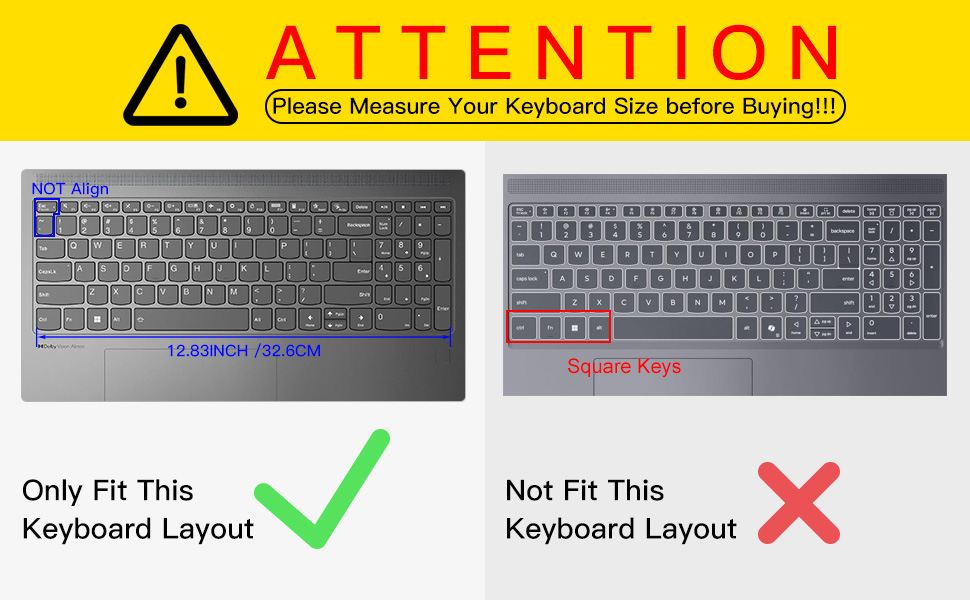 lenovo ideapad 15.6 keyboard cover