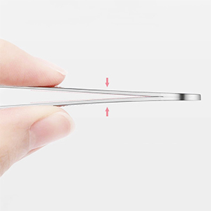 Slant Tweezers - Precision Stainless Steel Slant Tip Tweezers