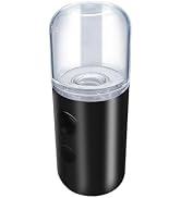KingFace Mister,Portable Nano Mister for Eyelash Extensions Daily Care Black