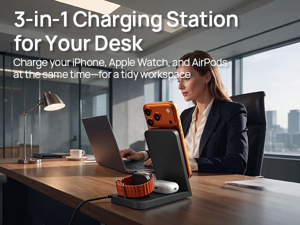 magsafe desk charger wireless iphone
