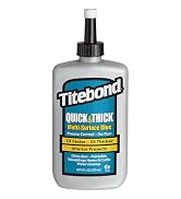 Titebond 2403 8OZ Quick & Thick Glue, 8 oz, Clear