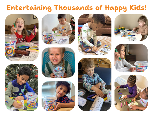 Jumbo Crayons For Toddlers 1-3