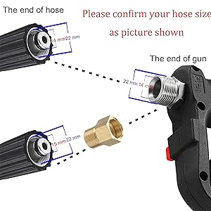 power washer gun