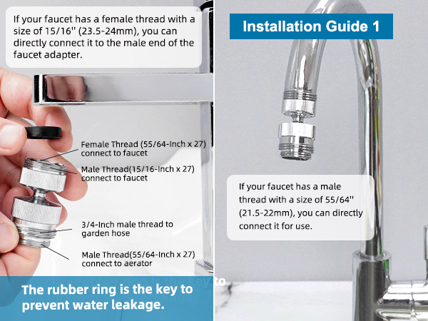 garden hose adapter
