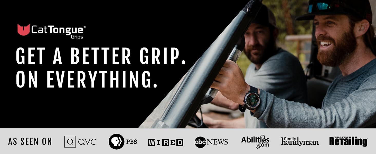 CatTounge Grips Non-Abrasive Grip Strips, Heavy Duty Tape for Extra Grip