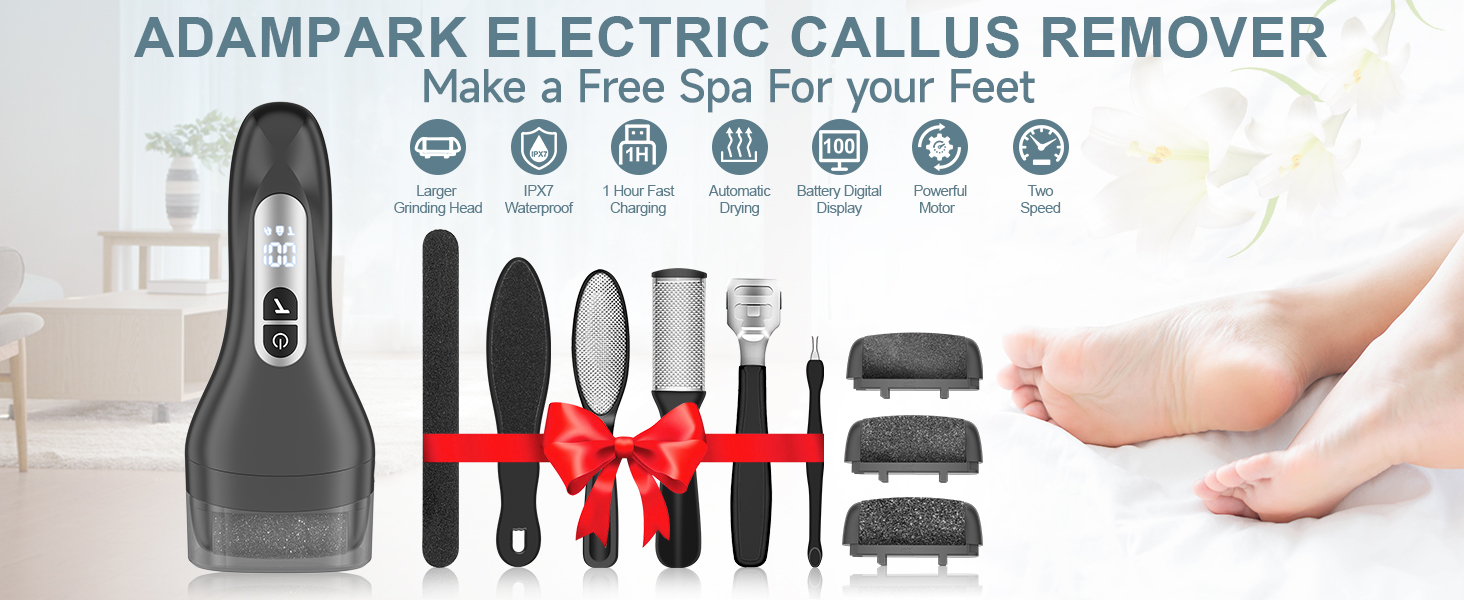 M010 Electric Callus Remover For Feet!