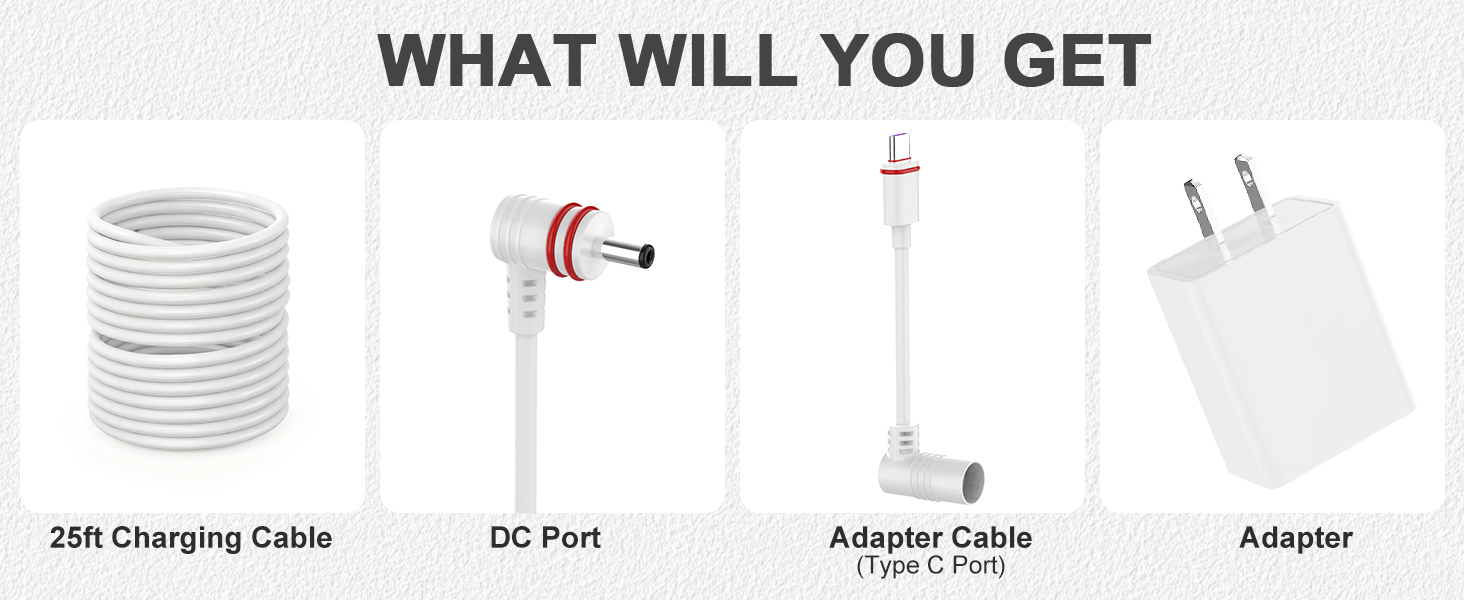 Ring chariging cable