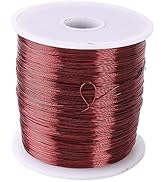 500g Enameled Wire,0.7 mm Aluminum Magnet Wire Metal Sculpting Winding Wire High Temperature Resi...