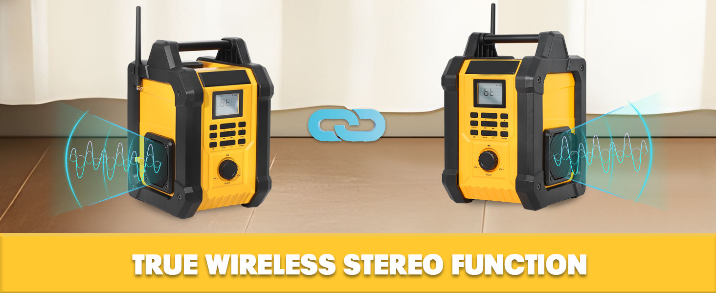 TRUE WIRELESS STEREO FUNCTION