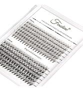 Fenshine Cluster Eyelash Extensions 240pcs 10D/20D Cluster Eyelashes Mixed, 0.07 D Curl 9/10/11/1...