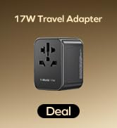 MOMAX European Travel Plug Adapter, Worldwide All in One Travel Adapter, International Power Adap...