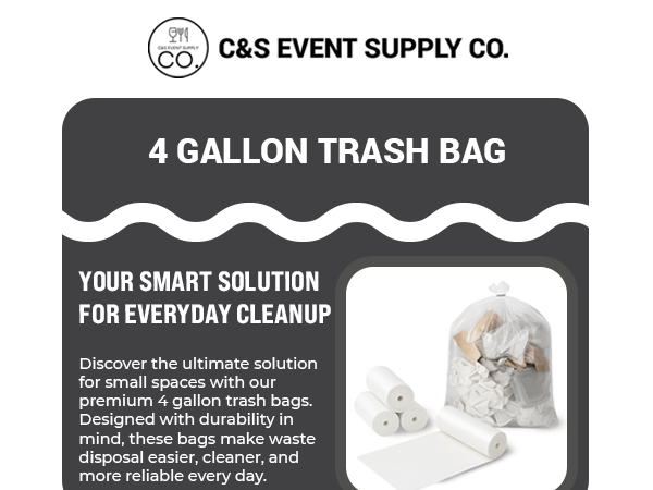 trash bags