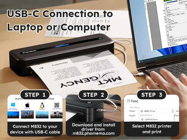 portable inkless printer
