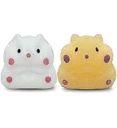 Puffwize Squeeze Toys,Taba Squishy Hamster , Soft Slow Rise Squishies for Stress Relief and Fidge...