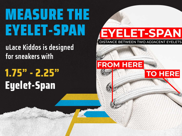 uLace Kiddos no tie laces