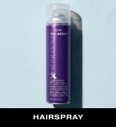 RUSK Deepshine PlatinumX Hairspray, Fast-Drying Finishing Spray, All-Day Humidity Resistance Prov...
