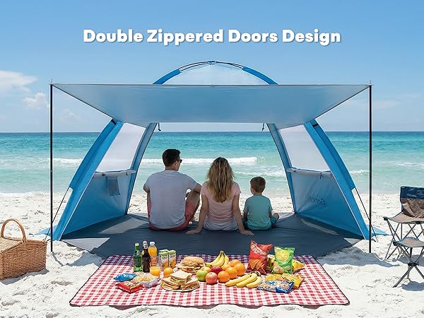 beach canopy tent sun shade