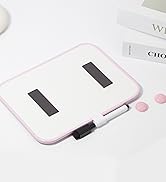 Cerem Magnetic Dry Erase Board for School Locker, 6" x 8" Marker and 2 Magnets - Small Whiteboard...