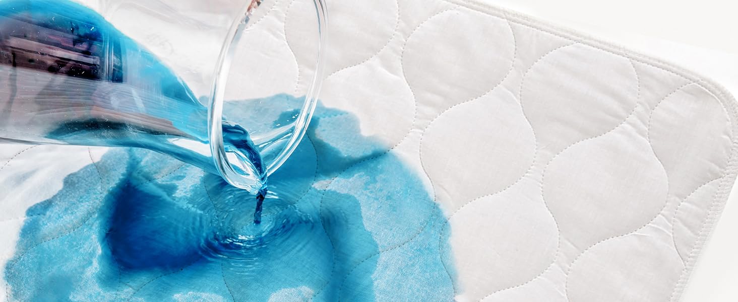 Waterproof mattress pad, waterproof bed pads washable, bed wetting pads