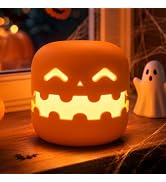 BANDIANCY Pumpkin Lamp, Halloween Night Light for Kids, Halloween Decor | Summerween Party Decor,...