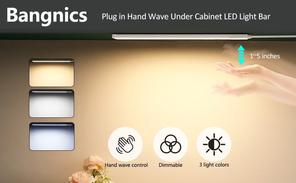 Hand Wave Under Cabinet LED Light Bar--20250520