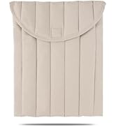 Linpr Puffy Laptop Sleeve 13-14 Inch Grey, Protective Carrying Case for Men and Women, Cute Case ...