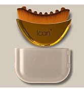 ICON Lymphatic Contour Brush for Face (Gold), Face Sculpting Tool for Lymphatic Drainage, Premium...