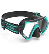 ZABERT M1 Adult Swim Goggles Mask with Nose Cover Fabric Strap for Men Women Adult Youth