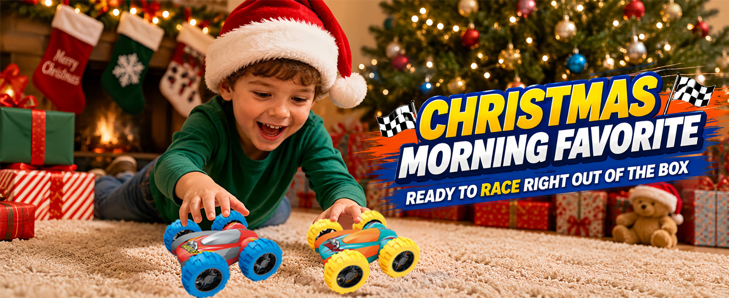Holiday Gift Stunt Cars for Kids