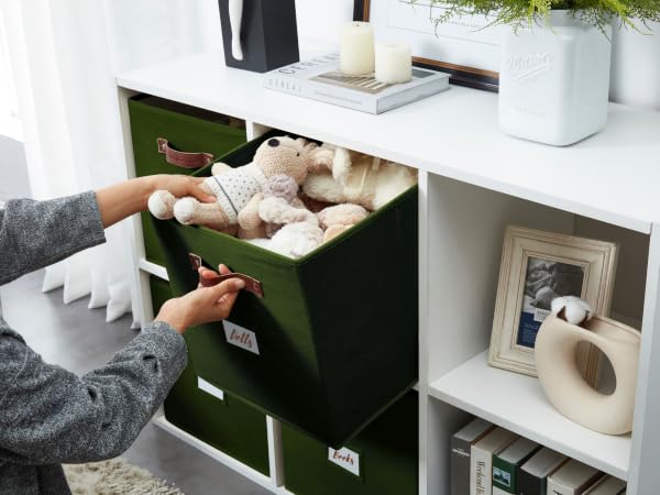 cube storage bins